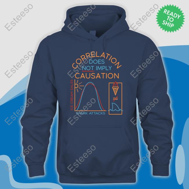 Correlation Does Not Imply Causation T Shirt Kevin Weaver