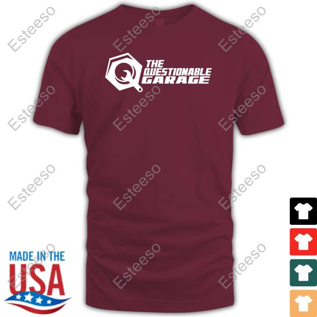 Bunker Branding Merch The Questionable Garage Tqg Logo T Shirt