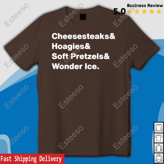 Official Bravbros Cheesesteaks Hoagies Soft Pretzels Wooder Ice T-Shirt Official Bravbros Cheesesteaks Hoagies Soft Pretzels Wooder Ice T-Shirt