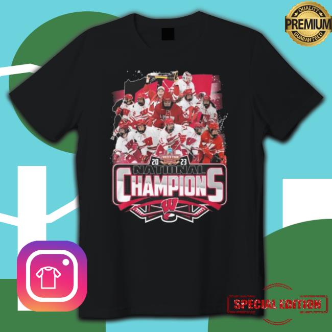 Wisconsin Badgers 2023 National Champions shirt