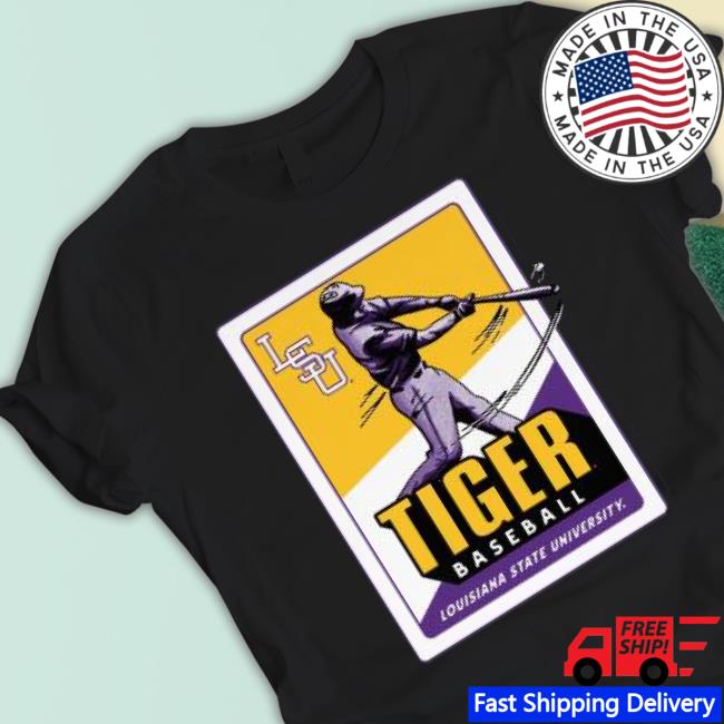 Lsu Baseball Card Pocket shirt