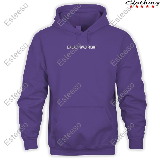Balaji Was Right Shirt, Hoodie, Sweater, Tank Top And Long Sleeve Tee