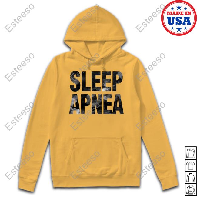 Jordan Poole Wearing Sleep Apnea New Shirt