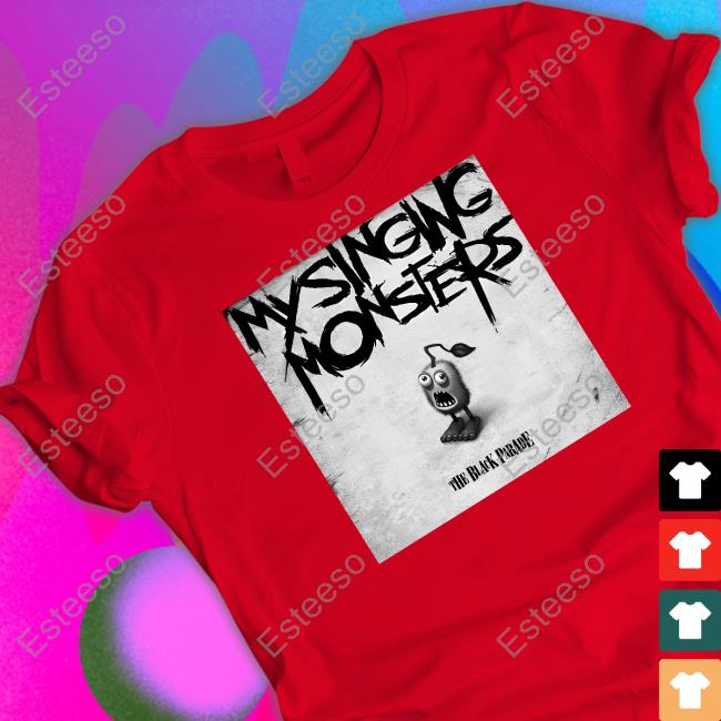 My Singing Monsters The Black Parade Tee Shirt