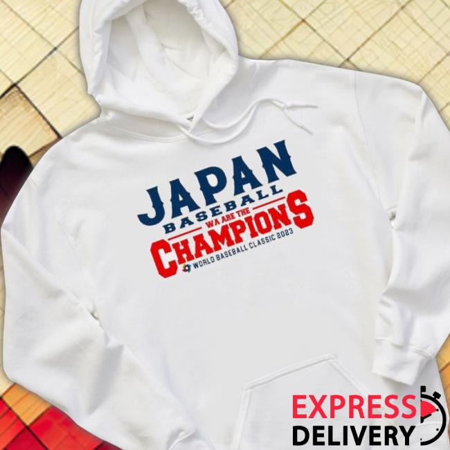 Japan Baseball Wa Are The Champions World Baseball Classic 2023 shirt