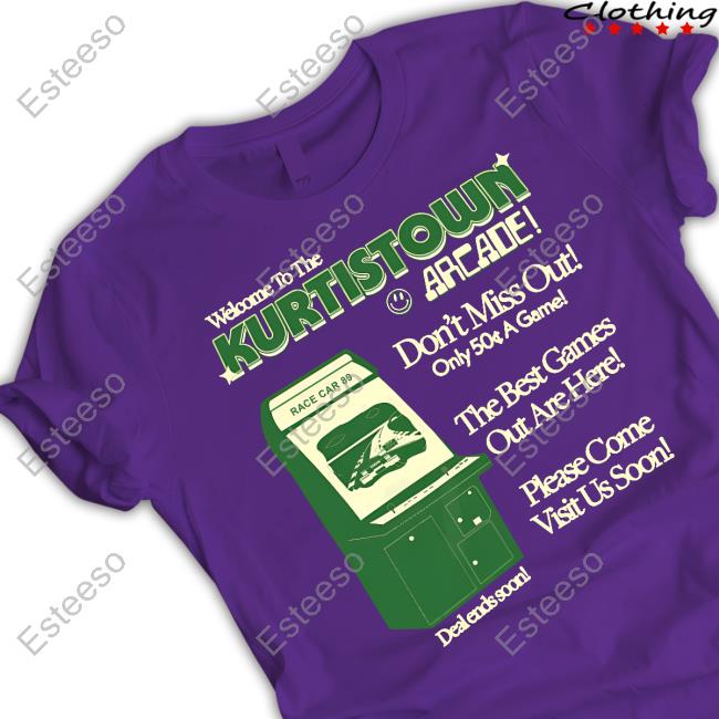 Kurtisconner Welcome To The Kurtistown Arcade T Shirt