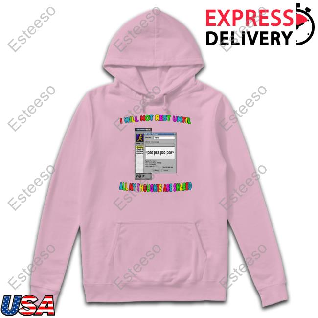 Jmcgg I Will Not Rest Until All My Thoughts Are Shared T Shirt Jmcgg I Will Not Rest Until All My Thoughts Are Shared T Shirt