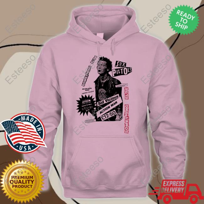 Cam Sex Pistols Something Else Sid Vicious Action Man Hoodie