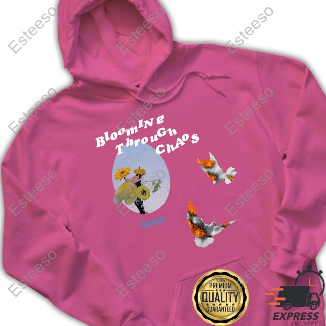 Darren Waller Wearing Blooming Through Chaos Civilregime Sweatshirt Darren Waller Wearing Blooming Through Chaos Civilregime Sweatshirt