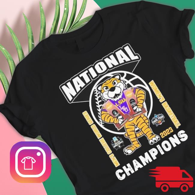 Official Lsu Tigers Mascot Mens College World Series And Women's Basketball 2023 National Champions shirt Official Lsu Tigers Mascot Mens College World Series And Women's Basketball 2023 National Champions Shirt