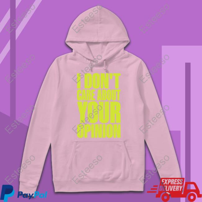 Yes Chef Flyanaboss I Don't Care About Your Opinion Shirt