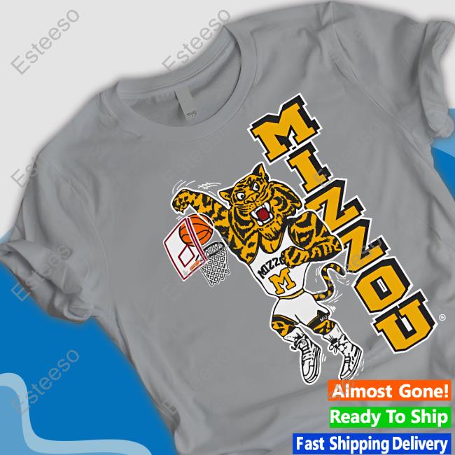 Dennis Gates Missouri Dunking Tiger T Shirt 19Nine