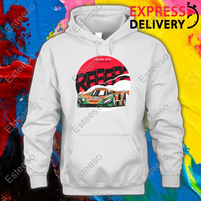 Cam De Bastiani Mazda 787B 1991 Le Mans Winner Tee Shirt Mazda 787B 1991 Le Mans Winner T-Shirt