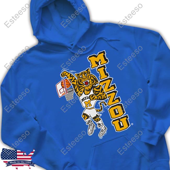 Dennis Gates Mizzou Missouri Dunking Tiger Sweatshirt