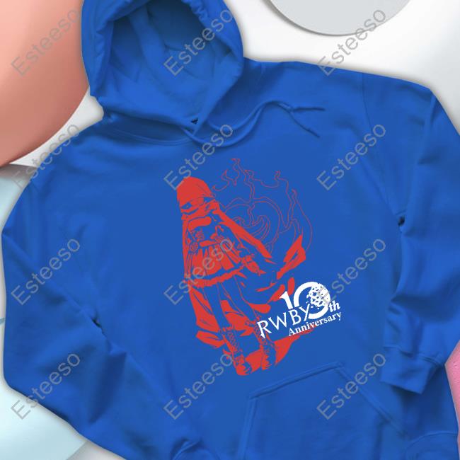 Roosterteeth Merch Rwby 10Th Anniversary New Shirt Roosterteeth Merch Rwby 10Th Anniversary New Shirt