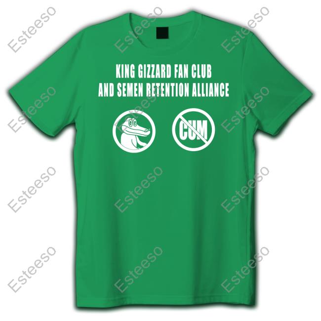 King Gizzard Club And Semen Retention Alliance Sweatshirt