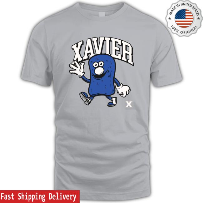 Xavier Blob Vintage Mascot T-Shirt Xavier Blob Vintage Mascot shirt, hoodie, tank top, sweater and long sleeve t-shirt