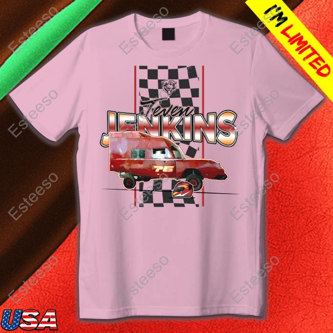 Teven Jenkins 76 Chicago Bears Tee Shirts Nascar