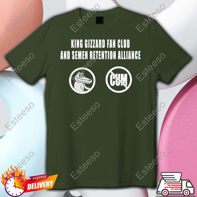 King Gizzard Club And Semen Retention Alliance Tee
