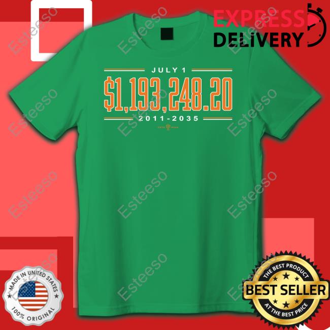 Jennifer Wearing July 1 $1,193,248.20 2011 2035 New Shirt