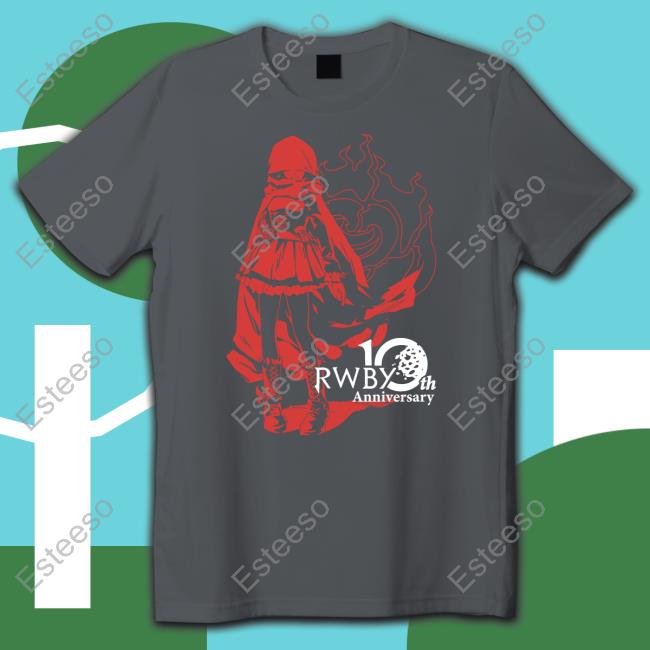 Roosterteeth Merch Rwby 10Th Anniversary New Shirt Roosterteeth Merch Rwby 10Th Anniversary New Shirt