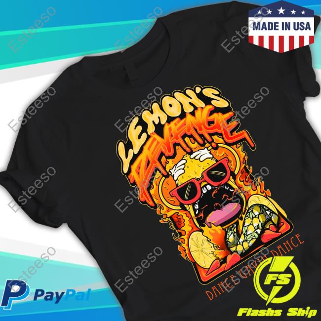 Dance Gavin Dance Lemon's Revenge Long Sleeve T-Shirt Dance Gavin Dance Lemon's Revenge Long Sleeve T-Shirt