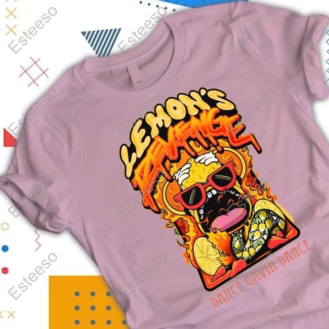 Dance Gavin Dance Lemon's Revenge Long Sleeve T-Shirt Dance Gavin Dance Lemon's Revenge Long Sleeve T-Shirt