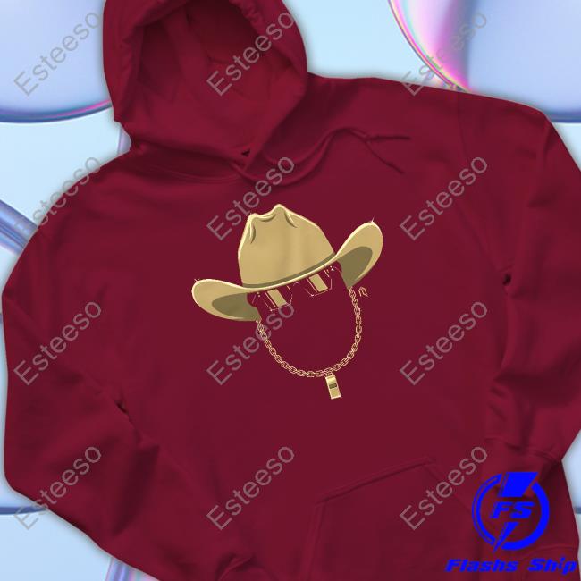Golden Coach Cowboy Hat Hooded Sweatshirt Golden Coach Cowboy Hat Hooded Sweatshirt