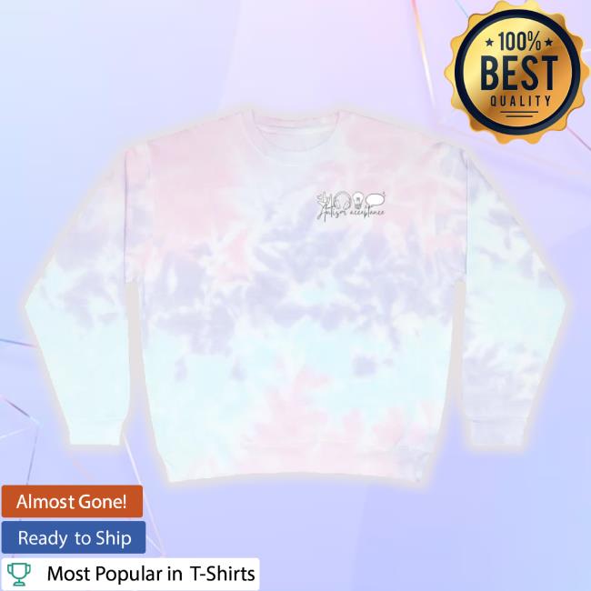 Autism Acceptance Tie-Dye Hoodie Sweatshirt Autism Acceptance Tie-Dye Hoodie Sweatshirt