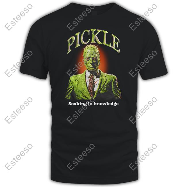 Pickle Soaking In Knowledge Hoodie Pickle Soaking In Knowledge Hoodie