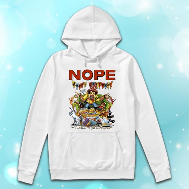 Nope: Gordy’S Home - Hoodie Sweatshirt (Vintage White) Nope: Gordy’S Home - Hoodie Sweatshirt (Vintage White)