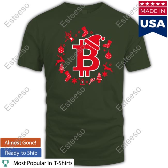 Crypto Hunters Tv Show Crypto Hunters Christmas Bitcoin Santa Hat T-Shirts Crypto Hunters Tv Show Crypto Hunters Christmas Bitcoin Santa Hat T-Shirts