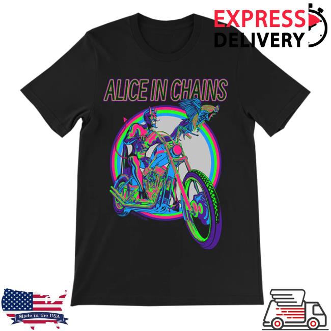 Official Aliceinchains Shop Devil Bike Hoodied Sweatshirt Official Aliceinchains Shop Devil Bike Hoodied Sweatshirt