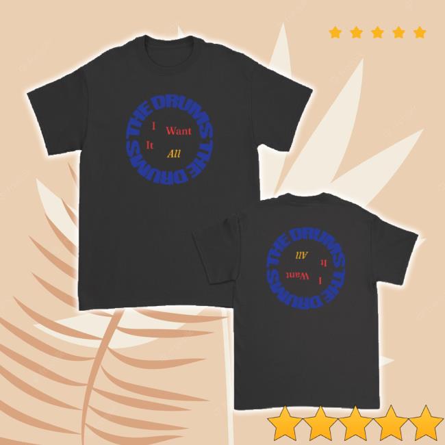 Original The Drums Merch Store I Want It All Sweater (Vintage Black) Thedrums Shop Original The Drums Merch Store I Want It All Sweater (Vintage Black) Thedrums Shop