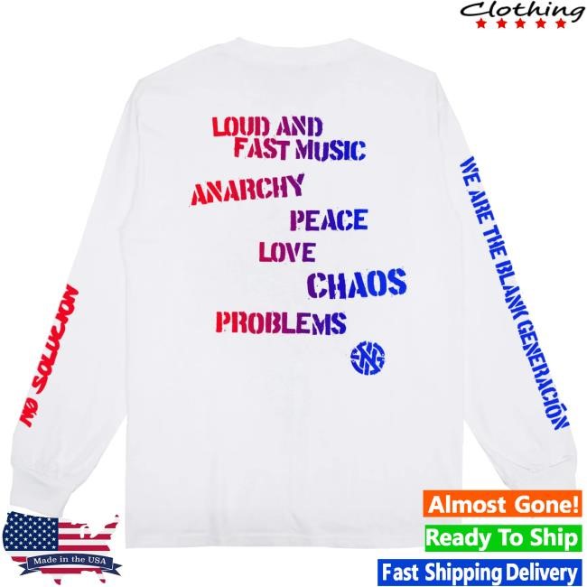 No Solution Merch Store Blank Ls Sweatshirt No Solution Merch Store Blank Ls Sweatshirt