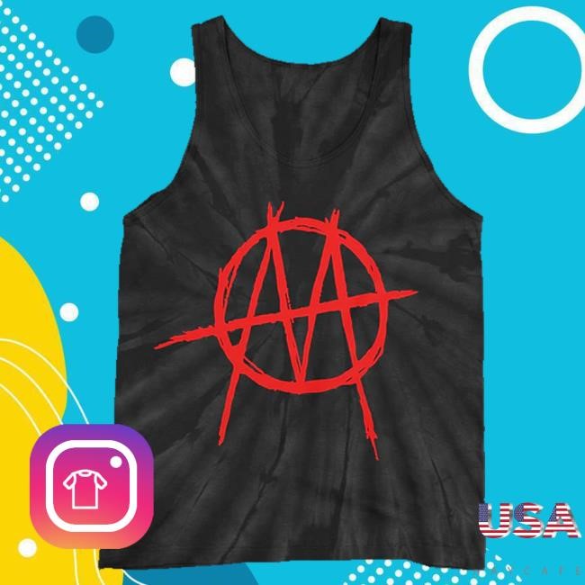 Official Ministry Official Merch M Logo Tank Top (Spider Dye) Tee Shirt Official Ministry Official Merch M Logo Tank Top (Spider Dye) Tee Shirt