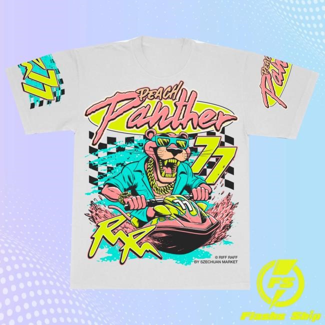 Planetriffraff Merch Szechuan Market Peach Panther Jet Ski Shirt X Szechuan Market Collab Tee Shirt Planetriffraff Merch Szechuan Market Peach Panther Jet Ski Shirt X Szechuan Market Collab Tee Shirt
