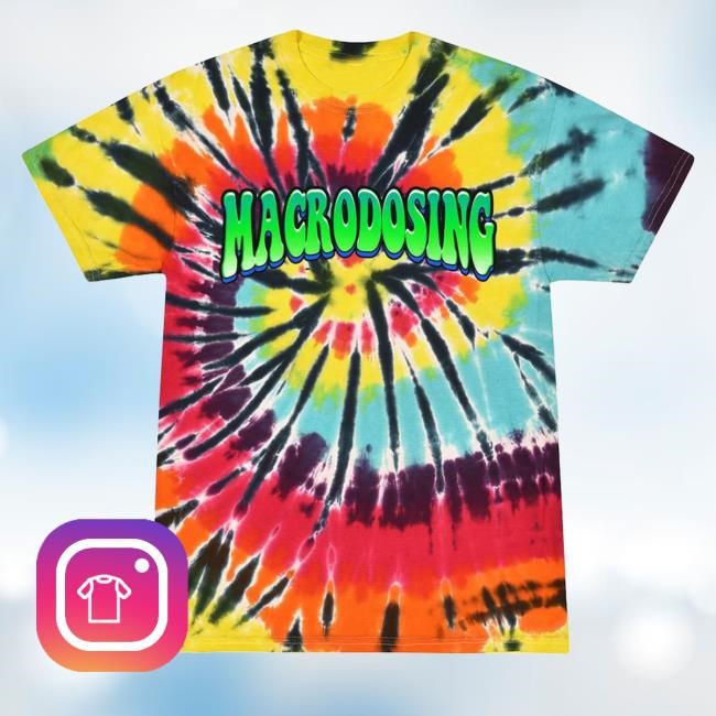 Macrodosing Tie Dye Hoodie Sweatshirt