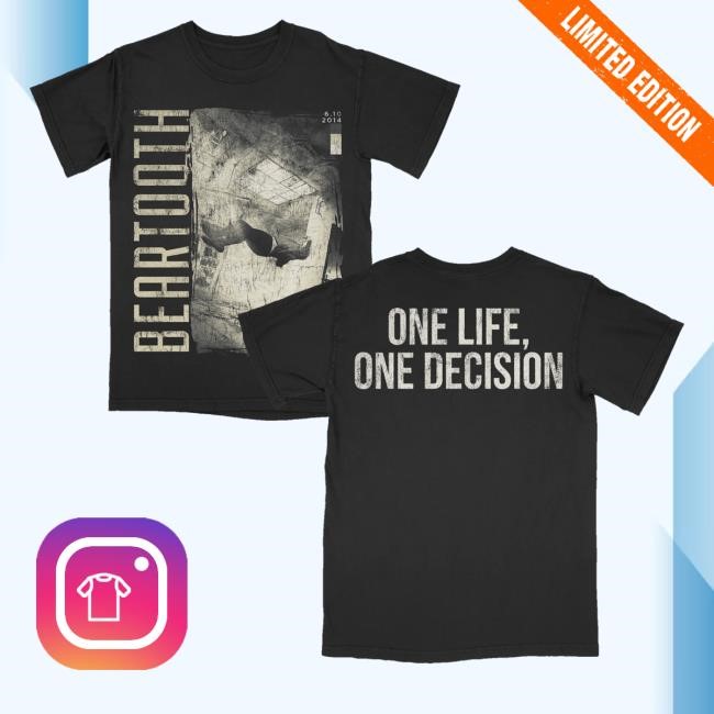 Beartooth Band Merch Store Disgusting Album Tee Shirt