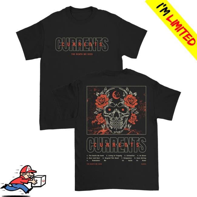 Official Currents Merch Skull & Rose Sweatshirt