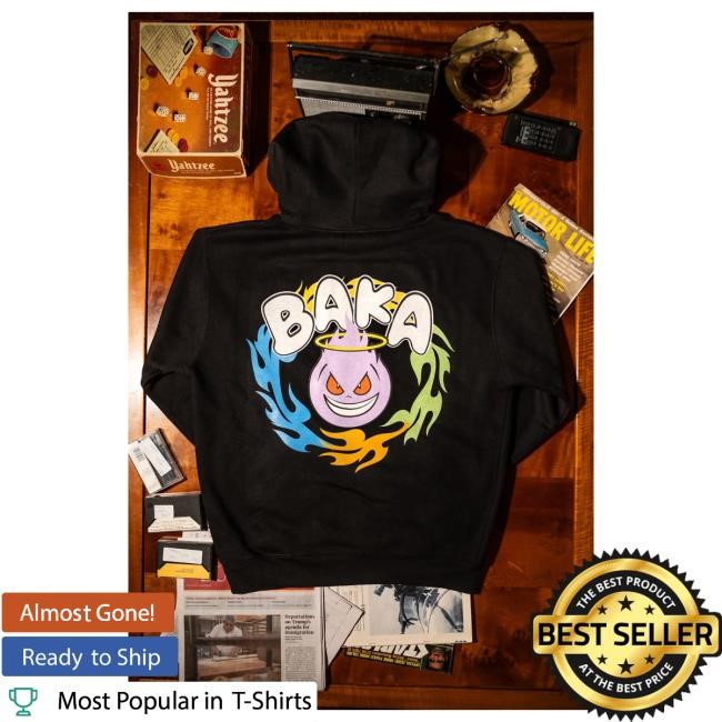 Bakaxarad Merch Baka Flame Hoodie Sweatshirt