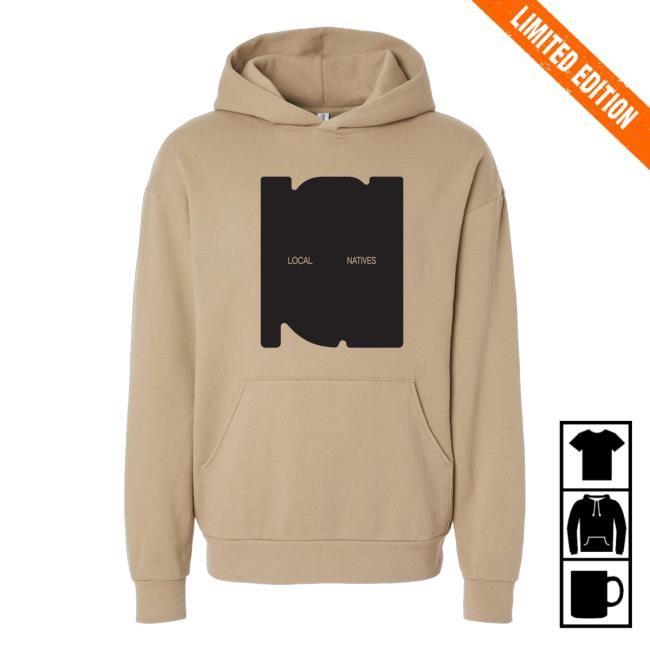 The Local Natives Merch Store Twwfno Hooded Sweatshirt