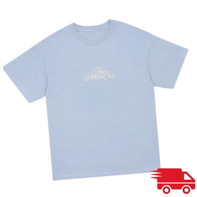 The Driver Era Merch Store Script Logo Long Sleeve Shirt