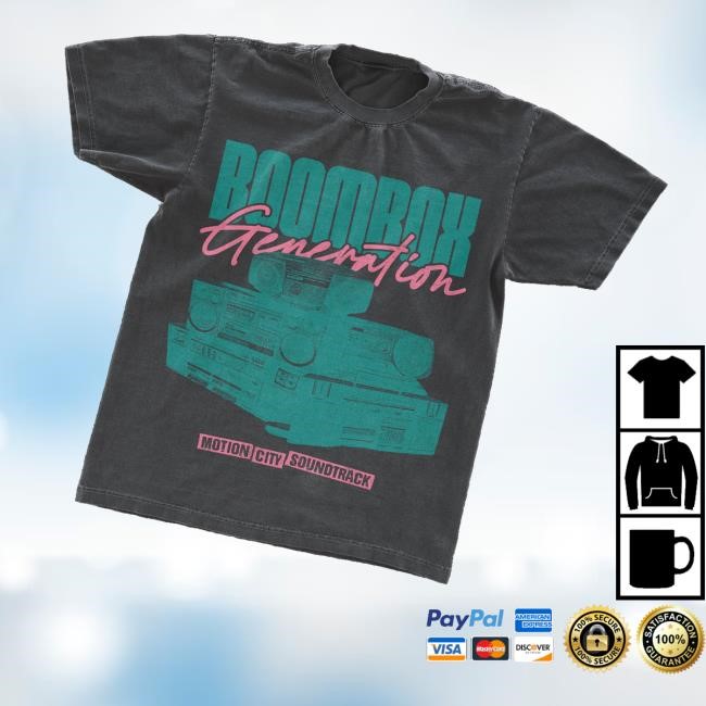 Motioncitysoundtrack Merch Boombox Unisex Sweatshirt