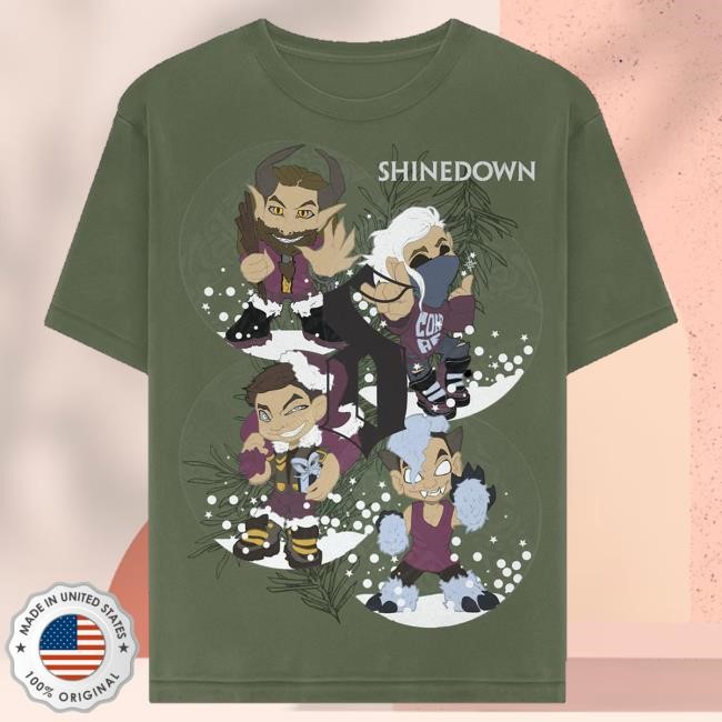 Shinedown Merch Shinedown Ornament Crewneck Sweatshirt