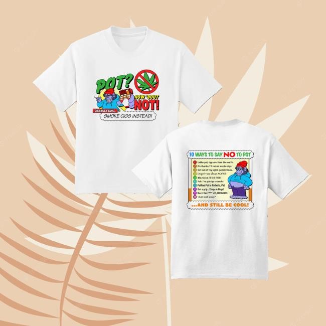 Funny Brothers Shop Pot Smoke Cigars Instead Cigarillo Classic Shirt