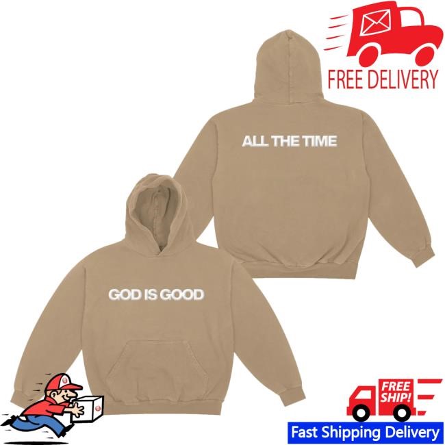 Original Forrest Frank Merch Store God Is Good Tan Hoodie