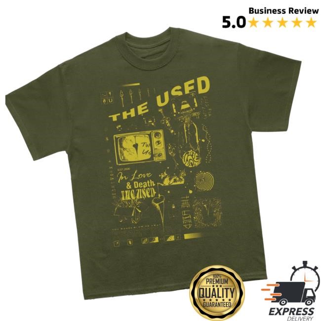 Official The Used Merch Store Army T-Shirt