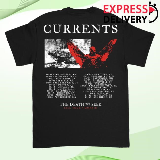 Currents Merch Tour T-Shirt, Hoodie, Tank Top, Sweater And Long Sleeve T-Shirt