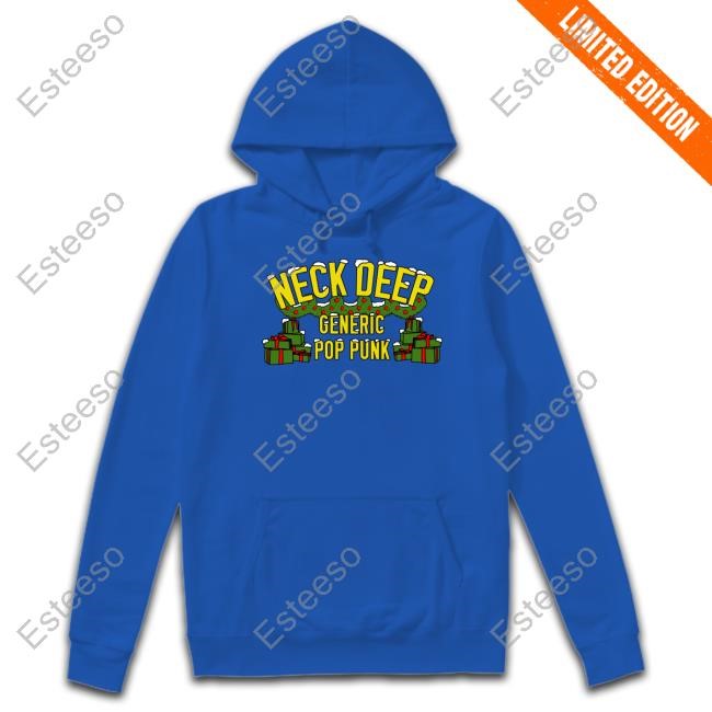 Neck Deep Official Store Neck Deep Generic Pop Punk Christmas Edition Sweatshirt